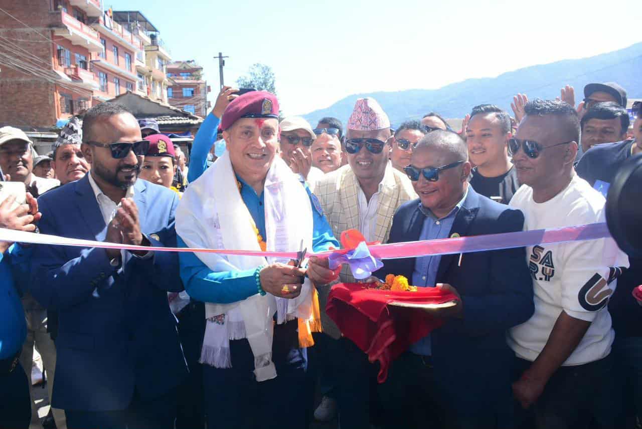 जेनजि आन्दोलनमा क्षतिग्रस्त भक्तपुरको प्रहरी वृत्त भवन पुनर्निर्माण, नेपाल प्रहरीलाई हस्तान्तरण