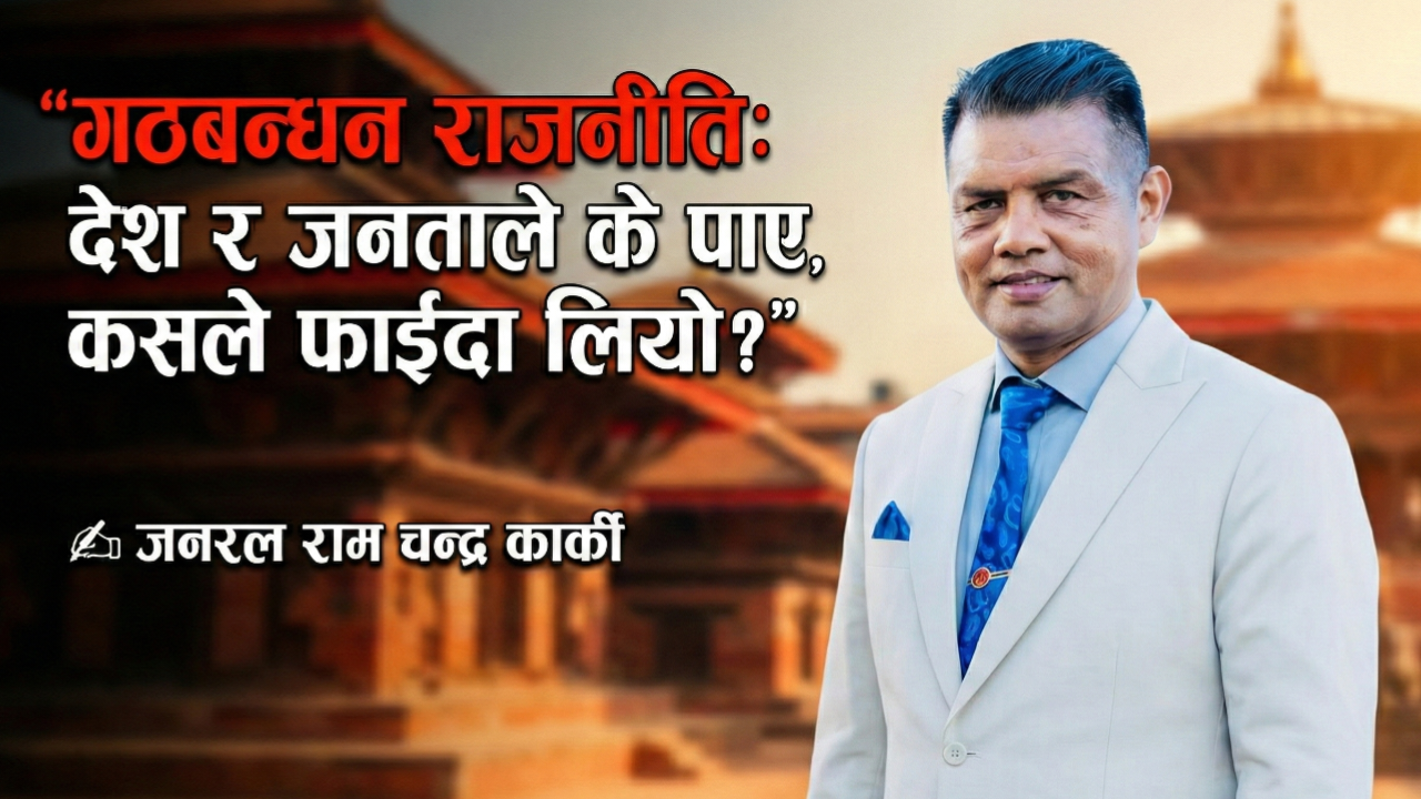 गठबन्धन राजनीतिः सत्ता स्वार्थको खेल, जनअपेक्षा ओझेलमा