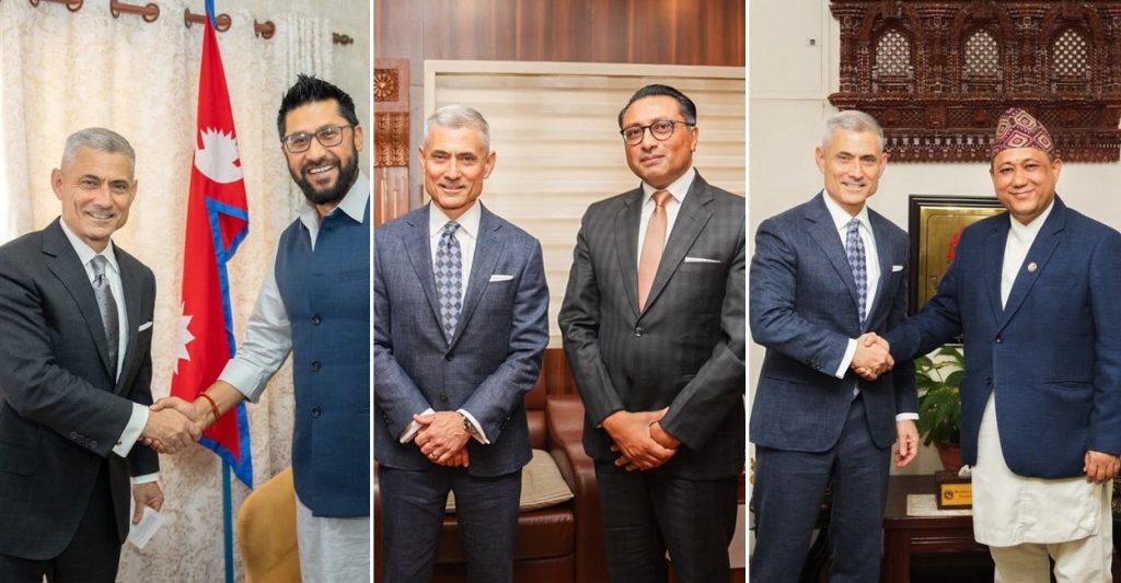 अमेरिकी सहायक विदेशमन्त्रीको नेपाल भ्रमण सकियो, रास्वपासँग उच्चस्तरीय छलफल